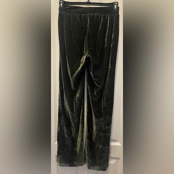 Serena Williams Signature Tuxedo Stretch Pants Jumpsuit Velvet Size S - Picture 2 of 5